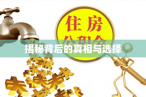 广安揭秘背后的真相与选择