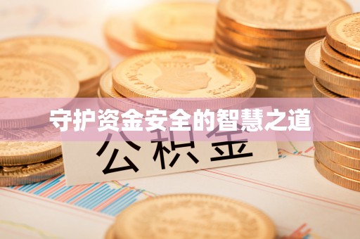广安守护资金安全的智慧之道